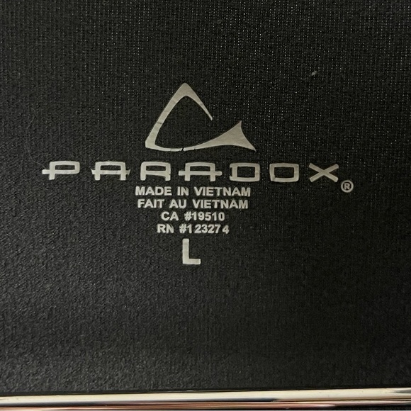 Paradox Large Fleece Inner Fall Winter Base Layer Half Zip Pullover Outdoor - Picture 6 of 9